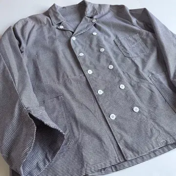 50s 프렌치 빈티지 더블 브레스트 코크 자켓 부처 자켓