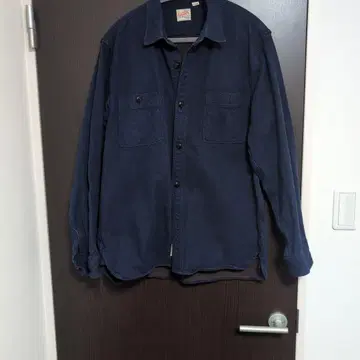 houston 다크 블루 비에라 셔츠 XL