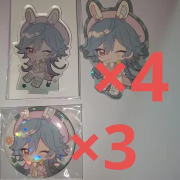 앙스타 애니카페 아크릴 스탠드 캔뱃지 스티커 라이카