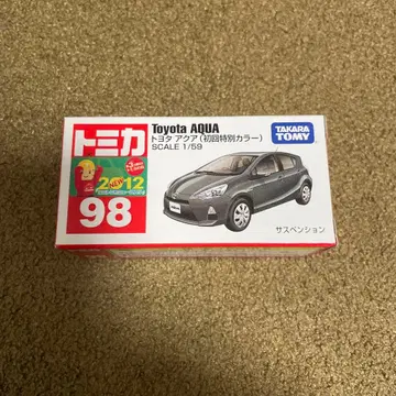 No.98 도요타 아쿠아 초회 특별 색상 미개봉 새상품 절판 1대