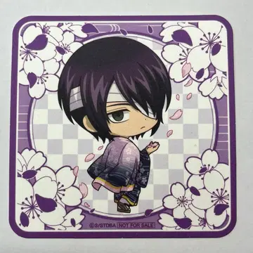 타카스기 은혼 히요리 HANA BIYORI 콜라보 후드 특전 코스터