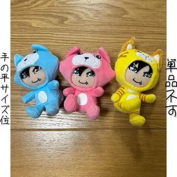 GACKT(가쿠치) 손바닥 사이즈 봉제 인형 3체 세트