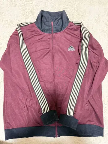 Kappa 버건디 트랙 자켓