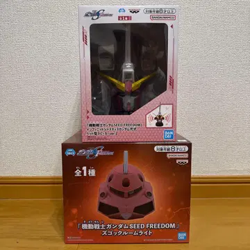 [미개봉 새상품] 즈고크 룸 라이트 인피니트 저스티스 건담 세트