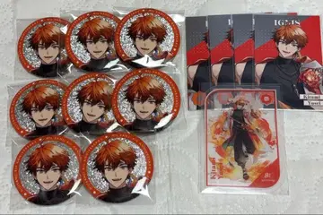 니지산지 8주년 폴라로이드풍 카드 캔뱃지 클리어 카드 키타미 유세이