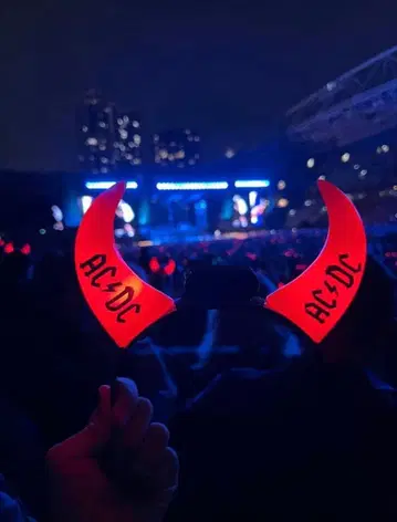 ACDC 경적 머리띠