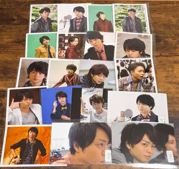 아라시 ARASHI 공식 사진 묶음 판매 사쿠라이 쇼 3 19장