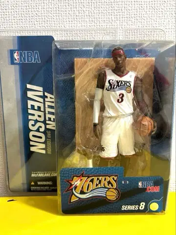 미개봉 새상품 맥팔렌 NBA 시리즈 앨런 아이버슨 #3 피규어
