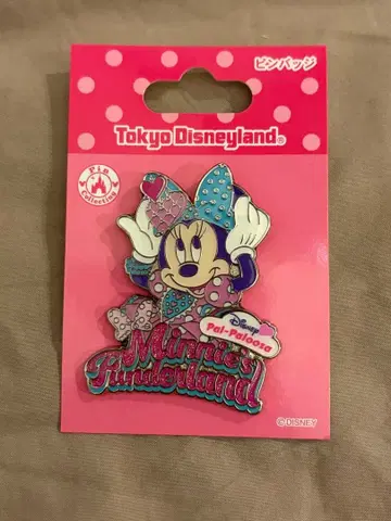 2024 디즈니랜드 팔팔루자 미니 마우스 핀 배지