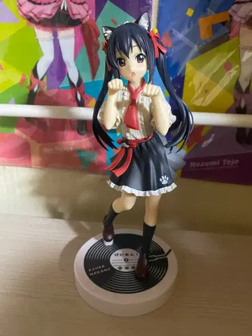 케이온 나카노 아즈사 아즈냥 고양이 귀 메이드 피규어