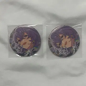 앙스타 전시회 10th 10주년 캔뱃지 유메 2개