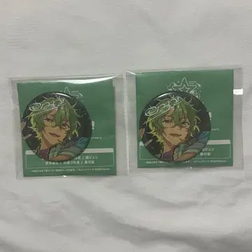 앙스타 전시회 10th 10주년 캔뱃지 토모에 히요리 2개