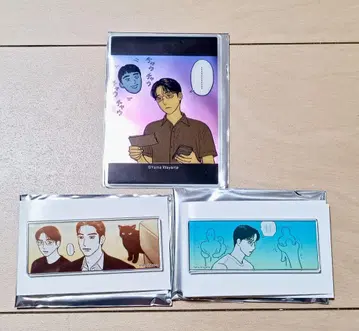 패밀리 레스토랑 가자. 팝업 한 장면 클리어 카드 아크릴 마그넷