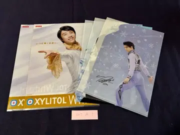 하뉴 유즈루 선수 클리어 파일 5장 세트