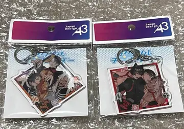 더블독버디 eeo store 아크릴 키링 2개 세트