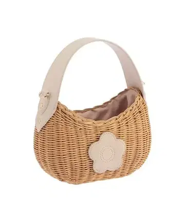 라탄 데이지 패치 2WAY 숄더