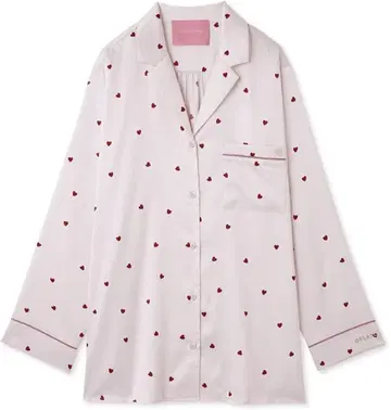 GELATO PIQUE 제라피케 발렌타인 하트 새틴 룸웨어