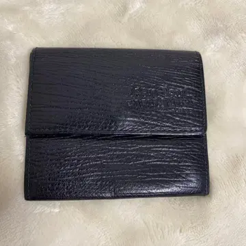 장 폴 고티에 블랙 가죽 코인 케이스