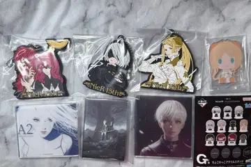 니어 오토마타 15주년 기념 복권 아크릴 스탠드 러버 스트랩