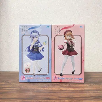 [주문은 토끼입니까?] 치노 코코아 전력 조형 피규어 세트