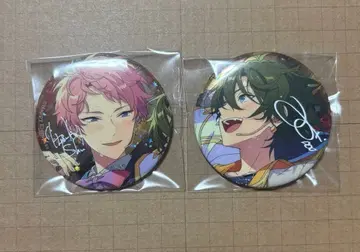 앙스타 10주년 캔뱃지 아츠키 슈 카게히라 미카 2개 세트