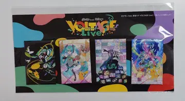 포켓몬 feat. 하츠네 미쿠 VOLTAGE Live! 캔뱃지 4종 세트