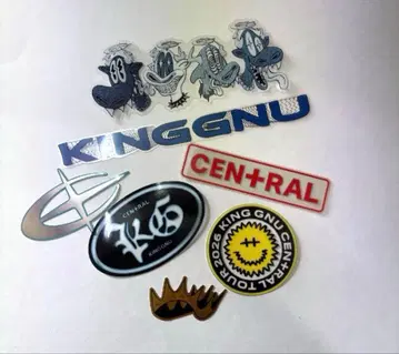 King Gnu CEN+RAL STICKER PACK 스티커