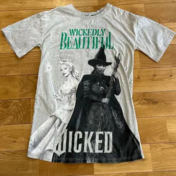 Wicked 위키드 티셔츠 구제 의류 유니버셜 원피스 오버 미국