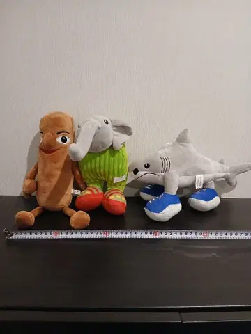 이탈리아 레인 로트 봉제 인형 세트