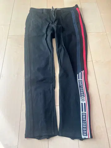 Russeluno 사이드 스트라이프 팬츠