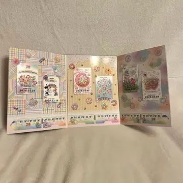 더피&프렌즈 20주년 오리지널 거치대 포함 프리 티켓 컴플리트