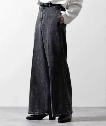 [ CLEL ] 빈티지 디자인 플레어 데님 팬츠