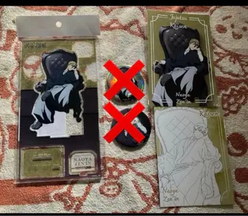 주술회전 젠인 나오야 PLAZA 아크릴 스탠드 특전 엽서