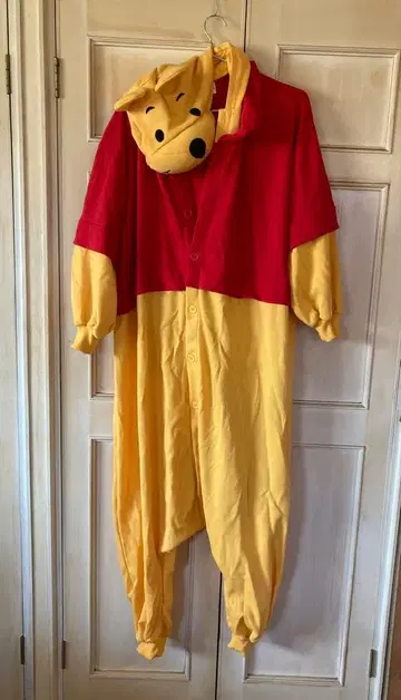 디즈니 푸우 코스튬 파자마 인형옷