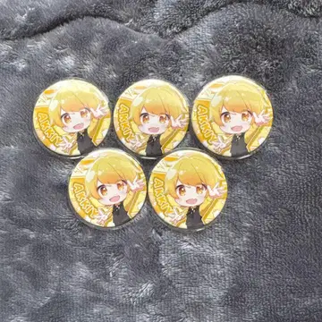 AMPTAK x COLORS 카라츠케 앗키이 캔뱃지 5개 세트