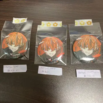 크로노바 우루미야 Anti type 캔뱃지 3개 세트