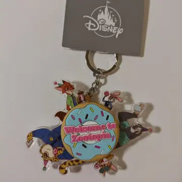 주토피아 키링 키체인 스핀 10TH Anniversary