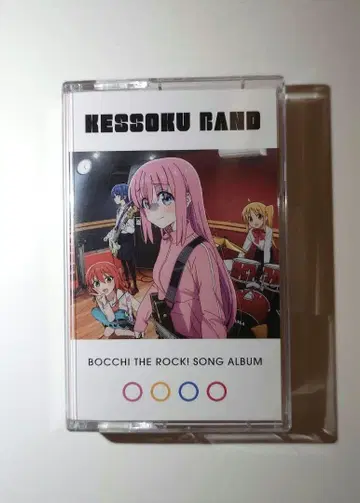 봇치 더 록! 결성 밴드 카세트 테이프 (US 수입반)