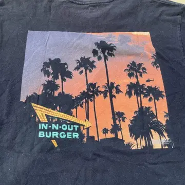 IN-N-OUT BURGER 반팔 티셔츠 Utah 인앤아웃버거