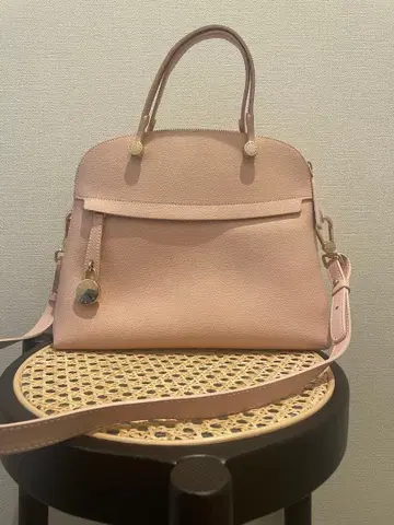 FURLA 핑크 토트백 수납 가방 포함