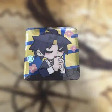 젠제로 캔뱃지 아사바 유마 2개 세트