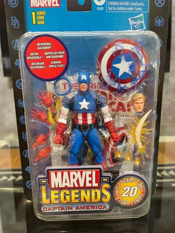 MARVEL LEGENDS 캡틴 아메리카 20주년 마블 레전드