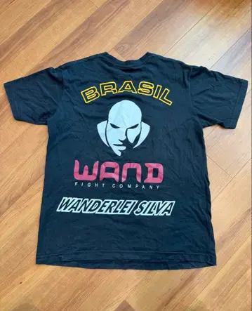 레어 00년대 슈트복세 시우바 T셔츠 블랙 UFC PRIDE