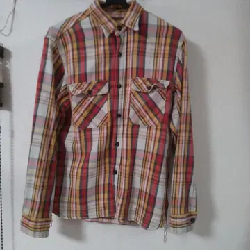 [10년 전 구매] 아메카지 정석 슈가케인 플란넬 셔츠 S 체크 무늬