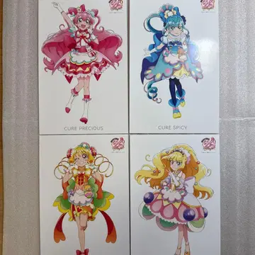 전 프리큐어전 도록 포스터 딜리셔스 파티 프리큐어