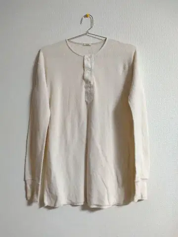 nowos 긴팔 티셔츠 생기색 코튼 100%