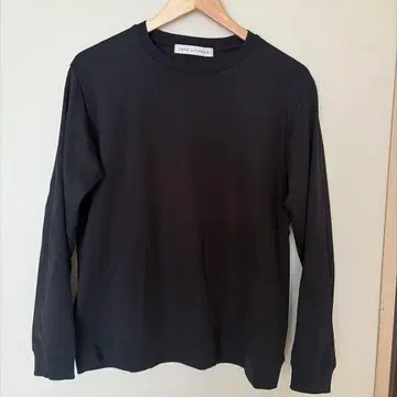 나노 유니버스 블랙 긴팔 티셔츠