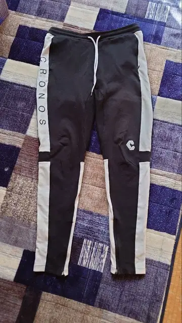 크로노스 CRONOS 조거 팬츠 블랙/블랙