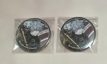 쿠로사키 란마루 탭나이 캔뱃지 2점