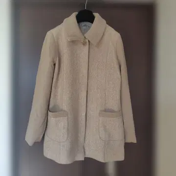 EL MIDAS 베이지 니트 코트 미사용 새상품